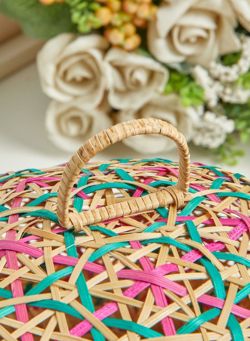آيرا صينية مع غطاء- زهري - Image 3