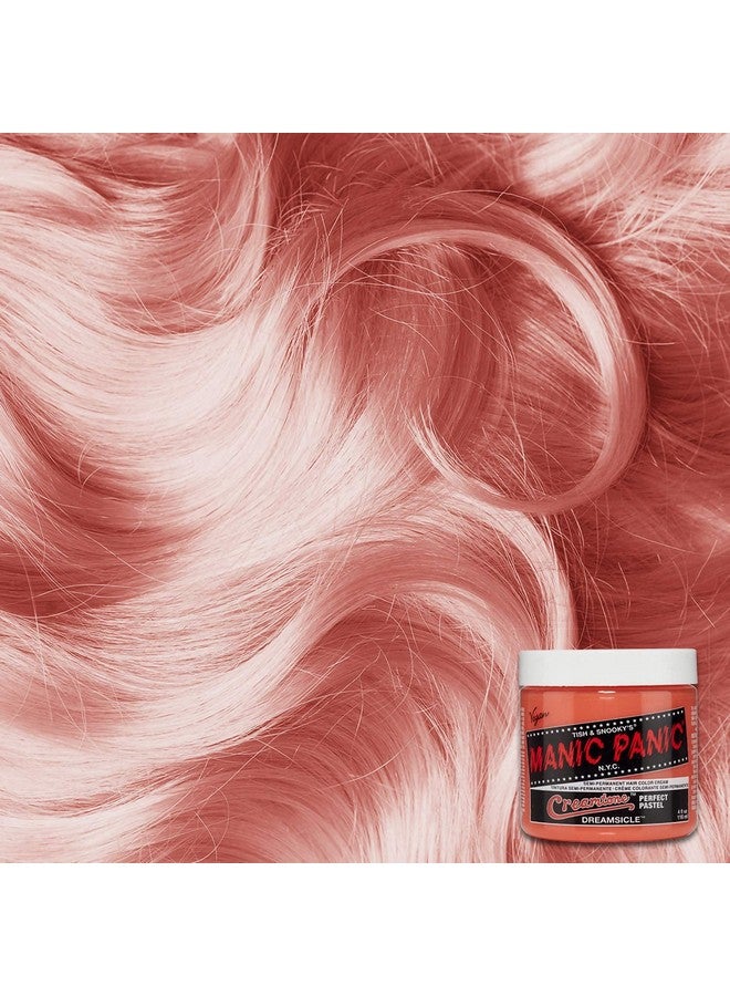 Manic Panic Dreamsicle Hair Dye Creamtone Perfect Pastel Semipermanent Hair Color Creamy Pastel Orange Dye With Warm Undertones Vegan Ppd & Ammoniafree For Coloring Hair On Women & Men - Image 3
