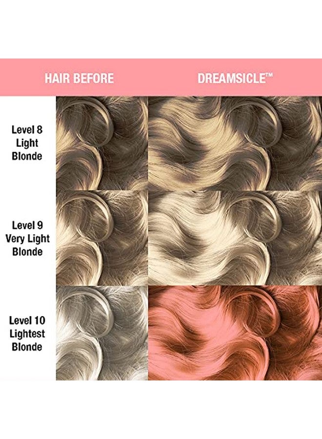 Manic Panic Dreamsicle Hair Dye Creamtone Perfect Pastel Semipermanent Hair Color Creamy Pastel Orange Dye With Warm Undertones Vegan Ppd & Ammoniafree For Coloring Hair On Women & Men - Image 4