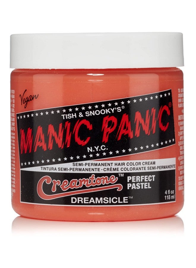 Manic Panic Dreamsicle Hair Dye Creamtone Perfect Pastel Semipermanent Hair Color Creamy Pastel Orange Dye With Warm Undertones Vegan Ppd & Ammoniafree For Coloring Hair On Women & Men - Image 2