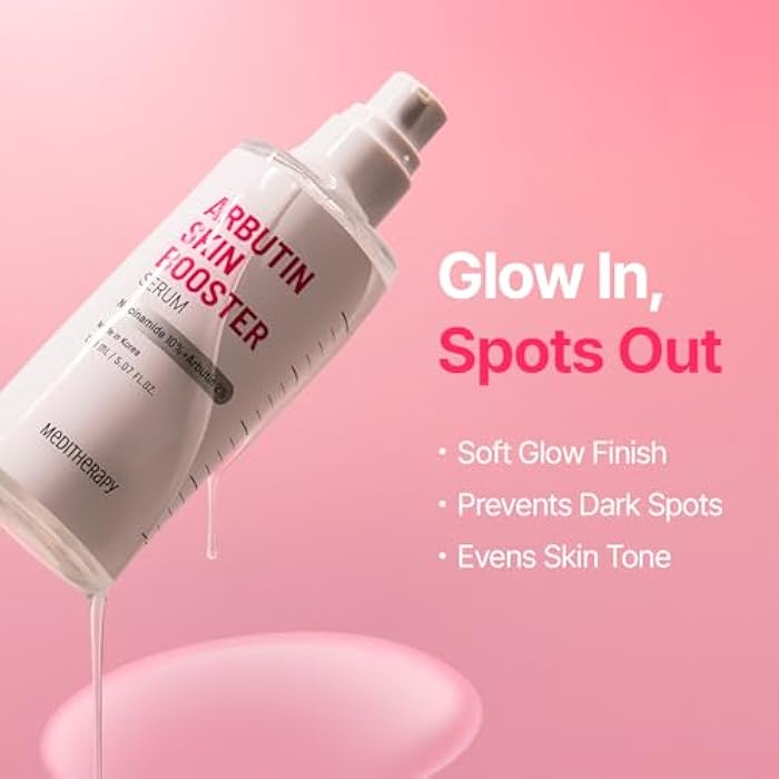 MEDITHERAPY Arbutin Skin Booster Serum + Device 5.07 fl. oz - Korean Face Serum with 10% Niacinamide and 2% Arbutin - At Home Face Massager Tool for Radiant Glow Skin - Boosts Skin Absorption by 770% - Image 4