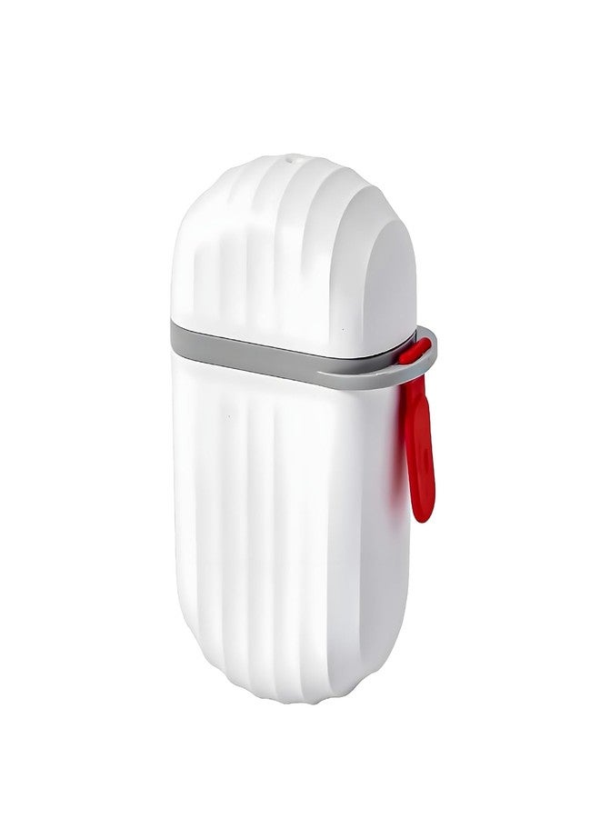 Packcy Leakproof Travel Soap Case with Lid Portable Bar Soap Holder for Traveling,Camping & Gym White Waterproof Soap Container for Bathroom,Shower & Outdoor Use - Image 1