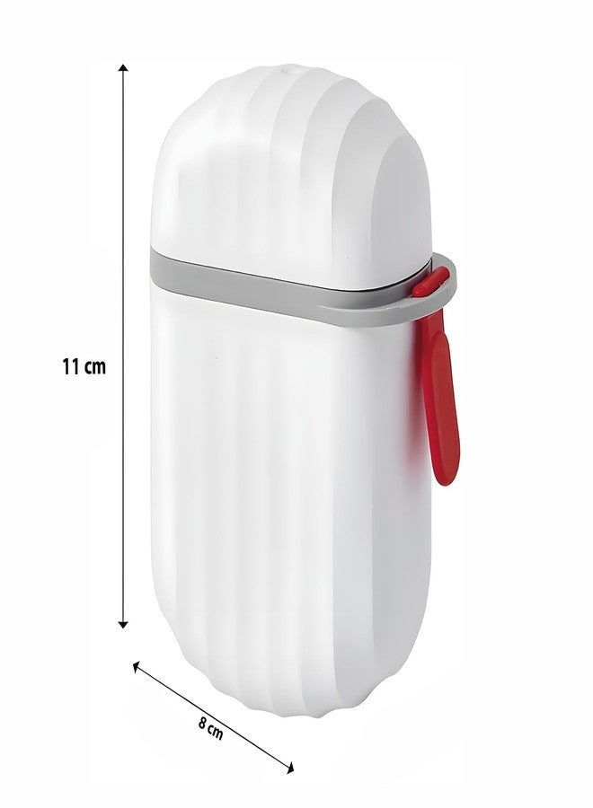 Packcy Leakproof Travel Soap Case with Lid Portable Bar Soap Holder for Traveling,Camping & Gym White Waterproof Soap Container for Bathroom,Shower & Outdoor Use - Image 3