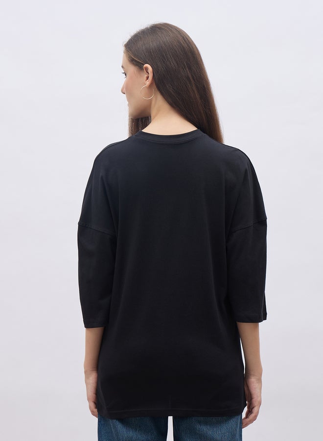 Styli Graphic Print Oversized T-Shirt - Image 5