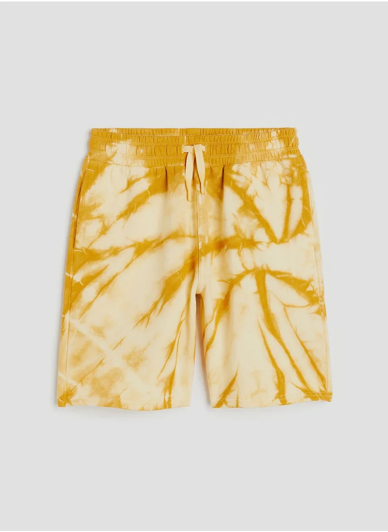 اتش اند ام Kids Graphic Print Paper Bag Shorts