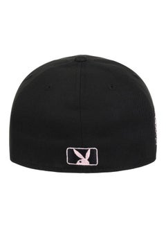 Pink & Black Fitted Flat Bill Hat (Blk/Pnk, 7) - pzsku/Z026E56512F2CA64223B1Z/45/_/1735566381/2da909a4-c048-47bd-ba78-8c0008af952c