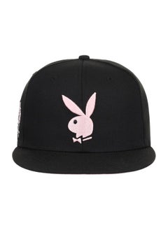 Pink & Black Fitted Flat Bill Hat (Blk/Pnk, 7) - pzsku/Z026E56512F2CA64223B1Z/45/_/1735566393/a8787a74-3fa5-4949-80ba-82a35b14d953