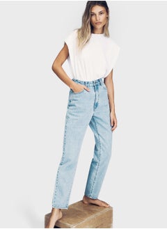 High Waisted Mom Jeans