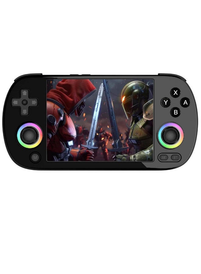 Retro Handheld Game Console, Sturdy And Durable Gaming Console, Comfortable Grip Vintage Portable Gamer, Lightweight Anti Slip Retro Game Device, (1pc, Black) - Image 1