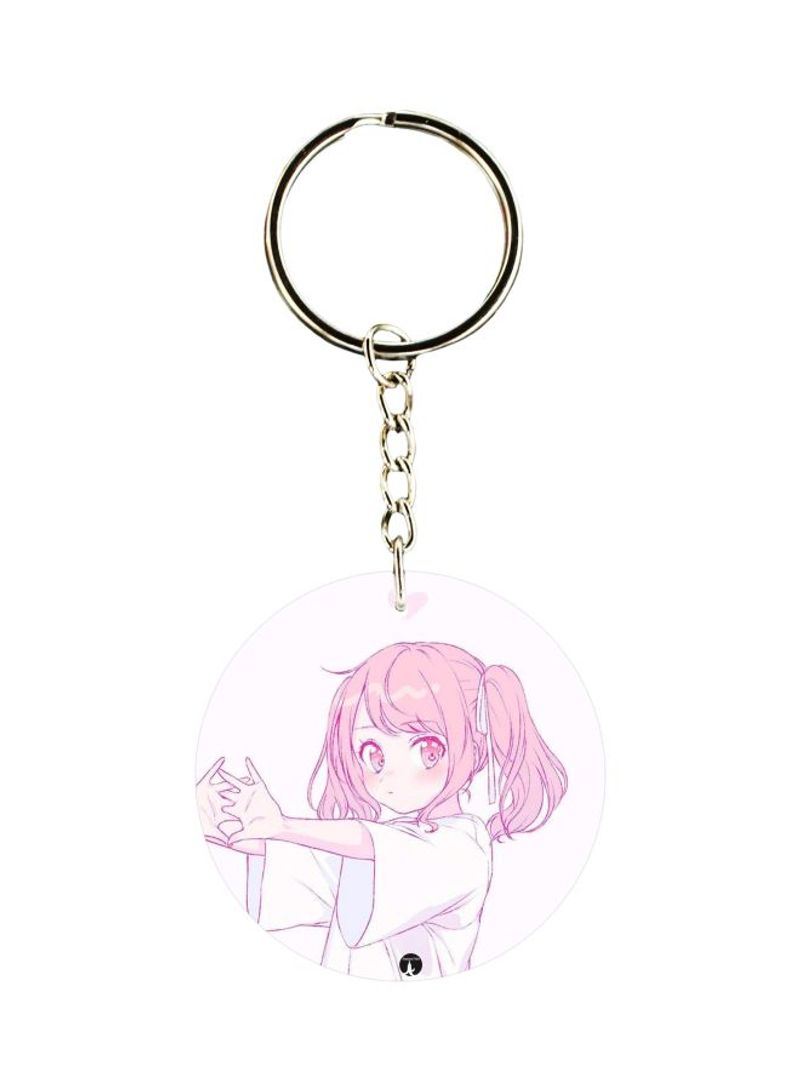 RKN Girl Printed Keychain