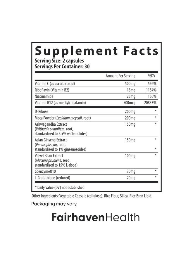 Fairhaven Health CountBoost for Men Optimal Count and Volume Male Fertility Supplement - Pre-Conception Nutrition for Him - with Ashwagandha, Vitamin C, and CoQ10-60 Capsules - Image 2