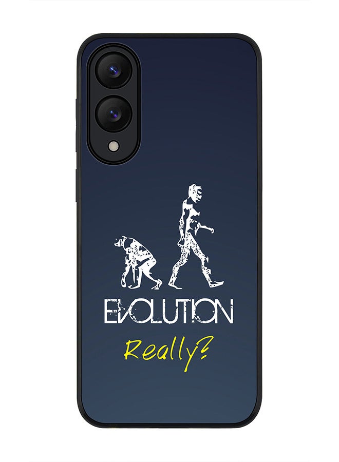 Stylizedd For Samsung Galaxy S25 Edge Case,Slim fit Camera Protection, Shockproof Thin Phone cover  - Evolution, Really (Grey)