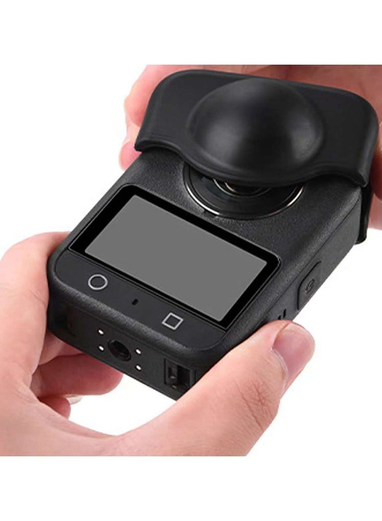 general For DJI OSMO 360 Panorama Camera Accessory Kit Silicone Scratch Guard + Display Film + Lens Film - Image 4