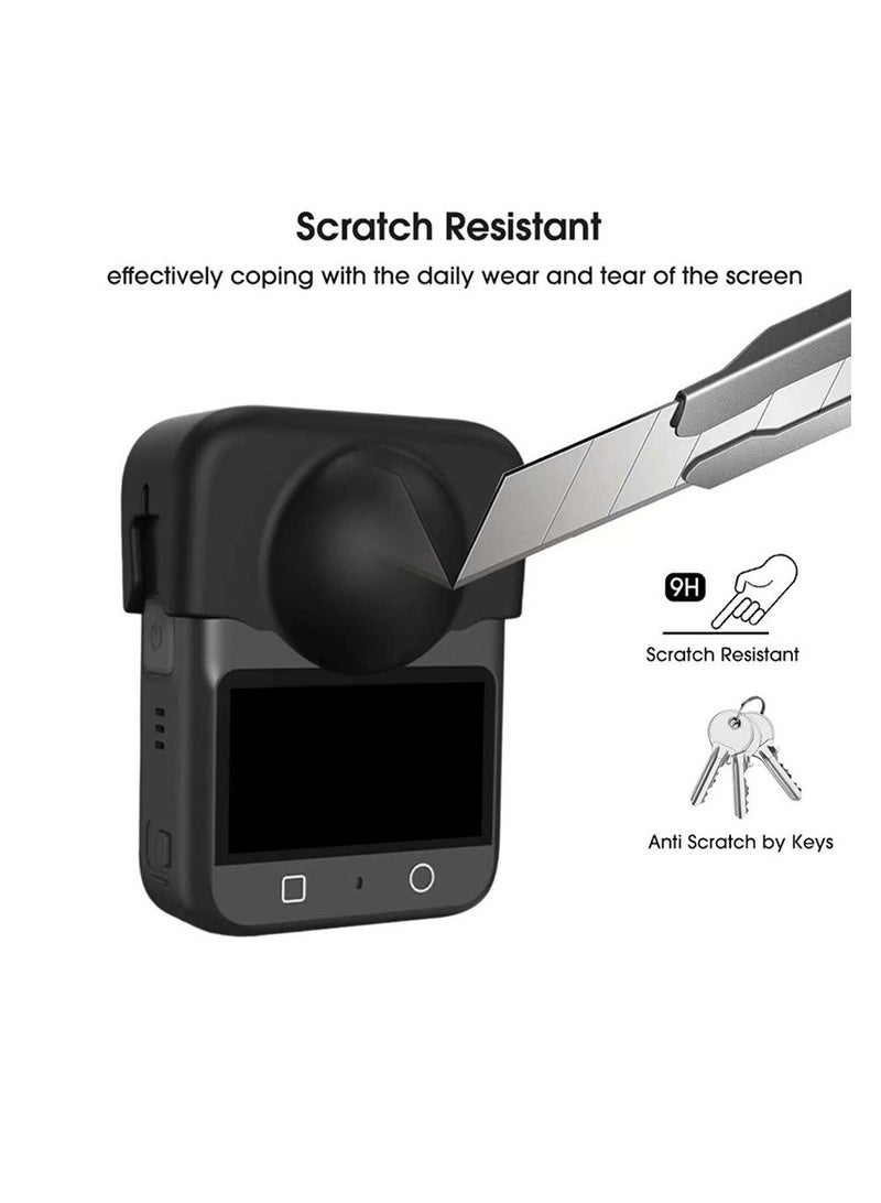 general For DJI OSMO 360 Panorama Camera Accessory Kit Silicone Scratch Guard + Display Film + Lens Film - Image 2
