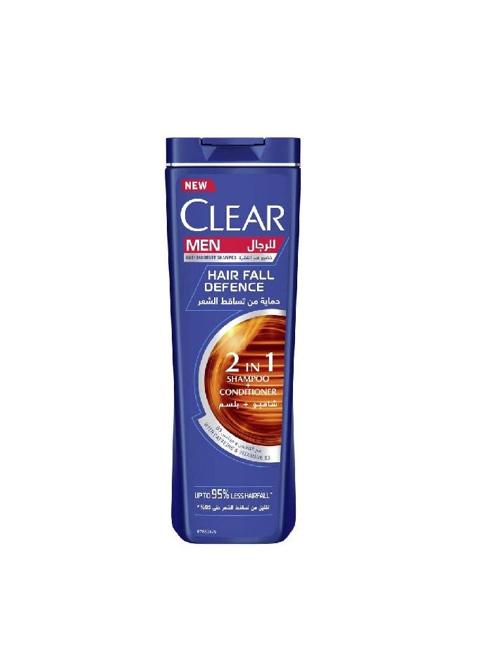 كلير شامبو وبلسم كلير لمنع تساقط الشعر 2 في 1 للرجال 400 مل