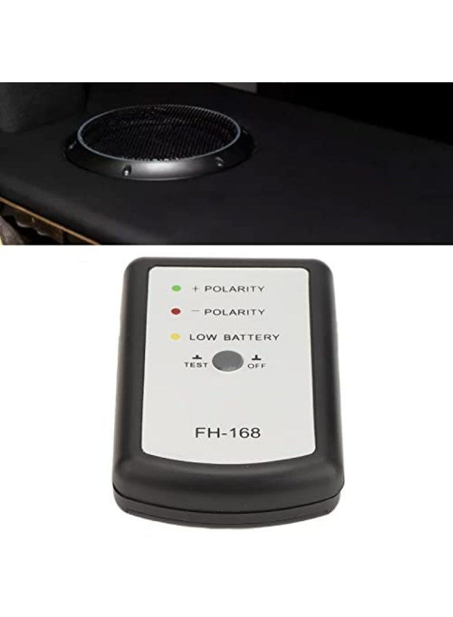 Car Speaker Polarity Tester Phase Meter Test Subwoofer Tweeter for Automotive System, Automotive Speaker Polarity Tester Phasemeter Tool Plastic Shell Tester - Image 3