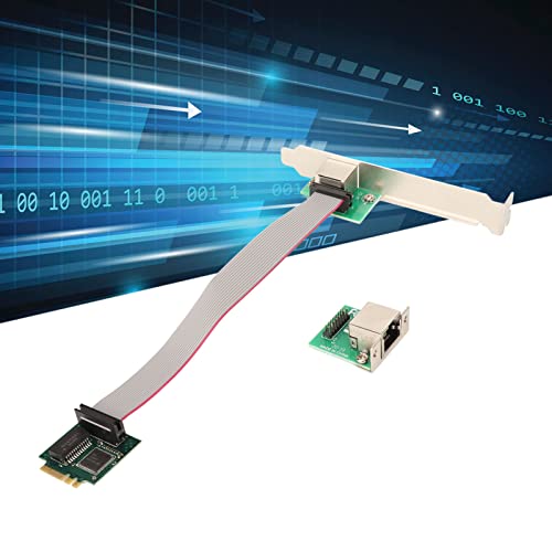 Zopsc Gigabit Ethernet Server Adapter, M.2 A E Key Single Port Gigabit Server NIC Adapter 1000M RJ45 Ethernet NIC. - Image 3