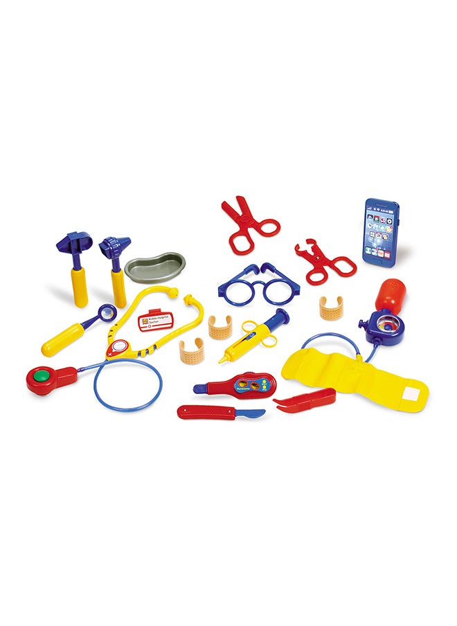 Learning Resources - Learning Resources Pretend & Play Doctors Set - Multi-Coloured Complete Toy Dr Medical Kit for Kids - Image 1