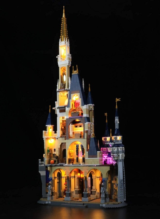 BRIKSMAX Led Lighting Kit for The Disney Castle - Compatible with Lego 71040 Building Blocks Model- Upgraded Version with Remote Control - Not Include The Lego Set - Image 3