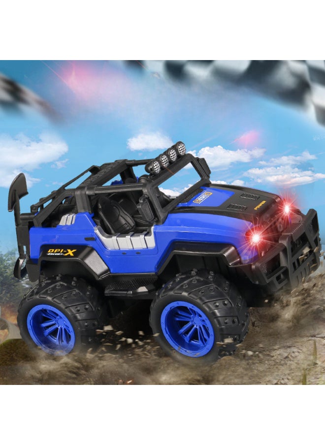 Daifa Super-large Remote Control Off-road Vehicle Charging Electric Car Children's Toy Boy Fall-resistant Rear-drive Climbing Drift Racing Car-Color:Large Pink-Proportion:Single Power  - Image 4