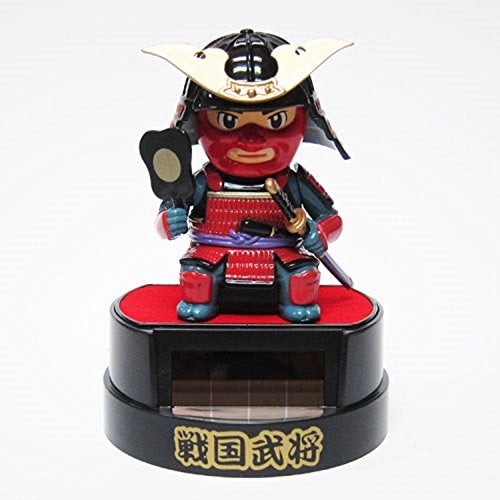 Santa Solar Toys Mini Figures Solar Samurai Figurine Toy - Image 1