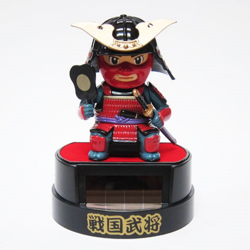 Santa Solar Toys Mini Figures Solar Samurai Figurine Toy - Image 2