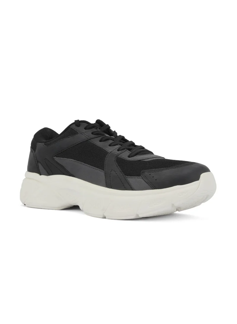 هاش بابيز Hush Puppies Black Movement Lace up Men's Sports Shoes