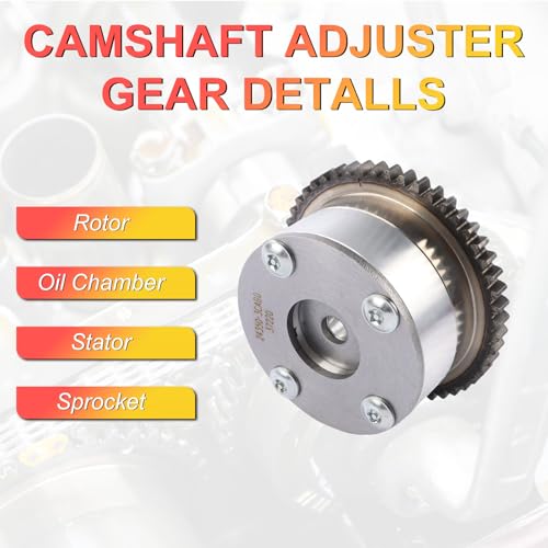 INGKAN G6DB G6DC Engine Timing Sprocket Gear [3.5L 3.8L] Fits for Hyundai Azera 2011/ Genesi Coupe 11-12/ Veracruz 07-12, Kia Sedona 12-14/ Sorento 11-13 OE 24350-3CAA0 - Image 4