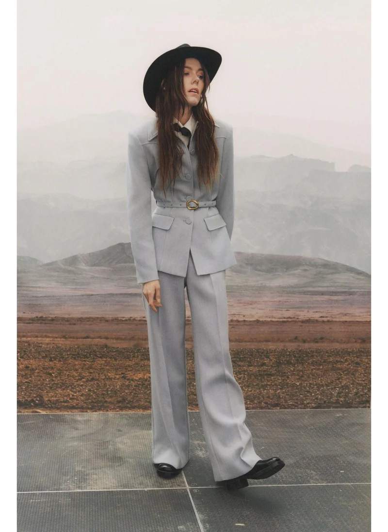 H&M Tailored bootcut trousers
