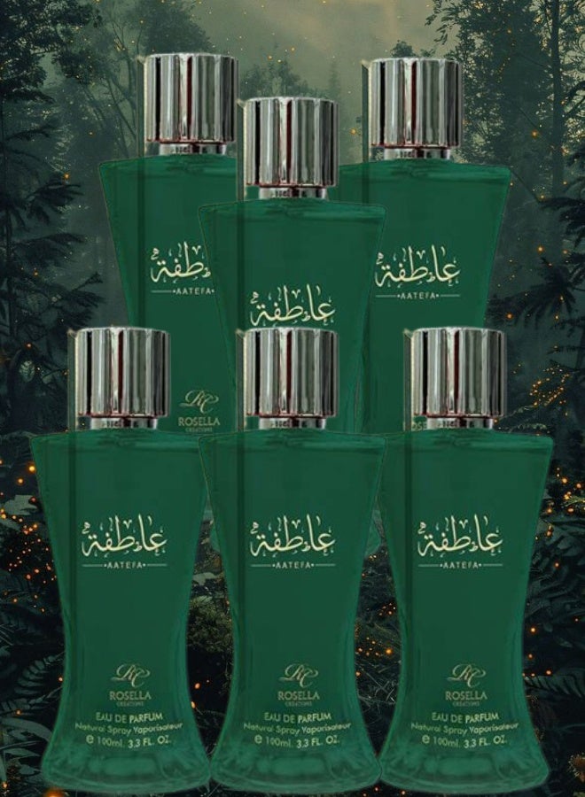 روزيلا 6 قطع عطر عاطفة 100مل - Image 1