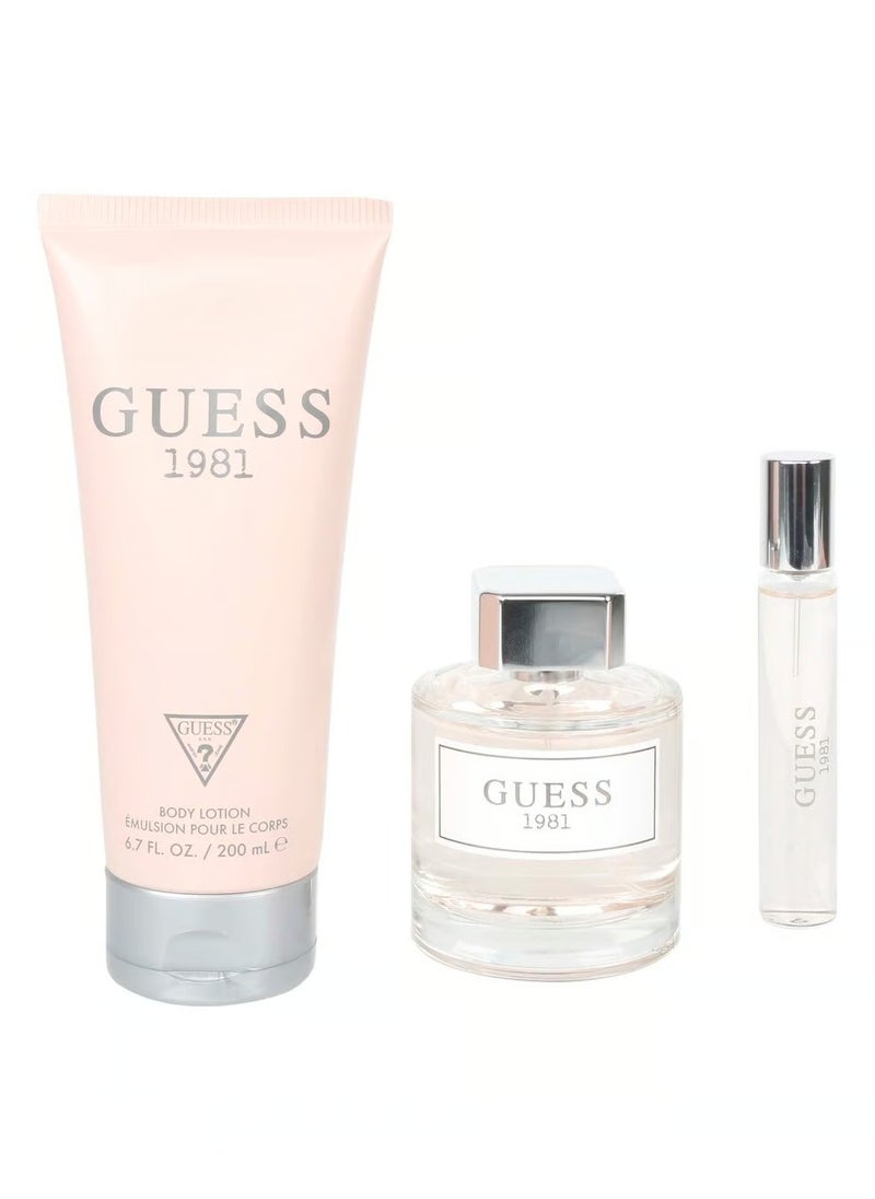 GUESS 1981 EDT Gift Set  - Image 1