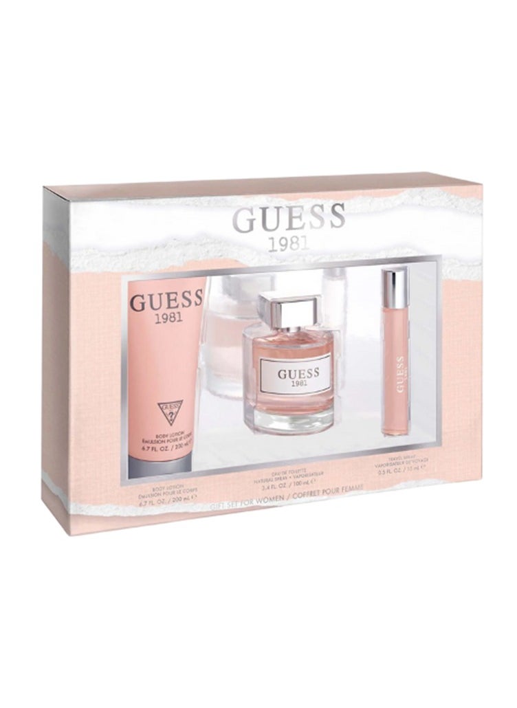 GUESS 1981 EDT Gift Set  - Image 2