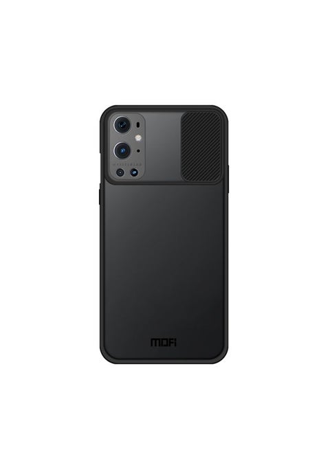 Case Cover For For OnePlus 9 Pro MOFI Xing Dun Series Translucent Frosted PC + TPU Privacy Anti-glare Shockproof All-inclusive Protective Case(Black)