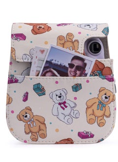 Y&D Case for Fujifilm Instax Mini 11 / 9 8 Instant Film Cameras with Accessory Pocket and Detachable/Adjustable Shoulder Strap (Little Bear)  - Image 3