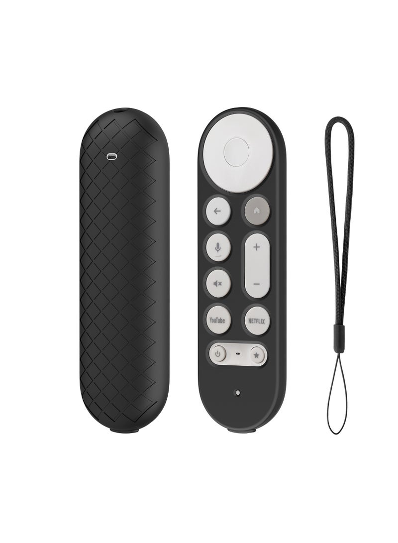 عام مناسب لـ 2024 Google Google TV Streamer 4K Remote Control Google Silicone All-Inclusive Case - Image 1
