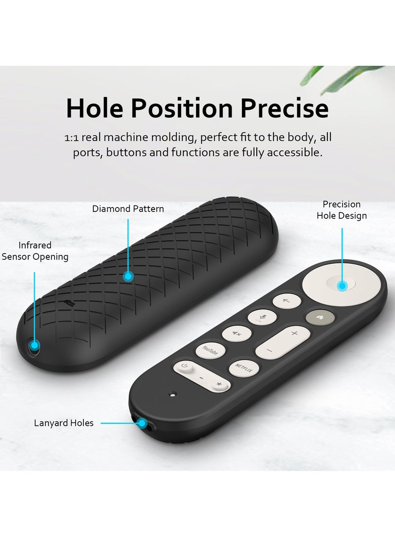 عام مناسب لـ 2024 Google Google TV Streamer 4K Remote Control Google Silicone All-Inclusive Case - Image 2