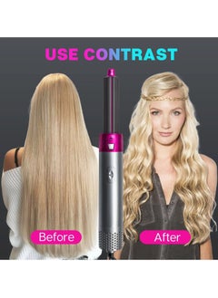 Phone Planet Hair Dryer 5 in 1 Hair Blower Brush Hair Curler, Hair Curler, Electric Hair Dryer, Rotating Hot Air Brush for All Hairstyles  - Image 4