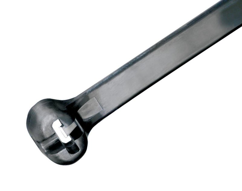 Panduit BT4MM0 Cable Tie Metal Barb Miniature Weather Resistant Nylon 66 142Inch Length Black 1000Pack