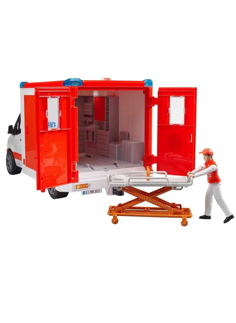 Bruder MB Sprinter Ambulance with Driver