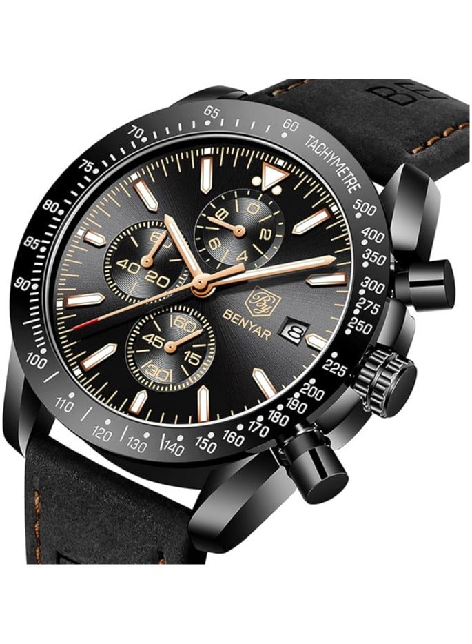 بينيار ساعات رجاليه  كوارتز ضد الماء - Image 2