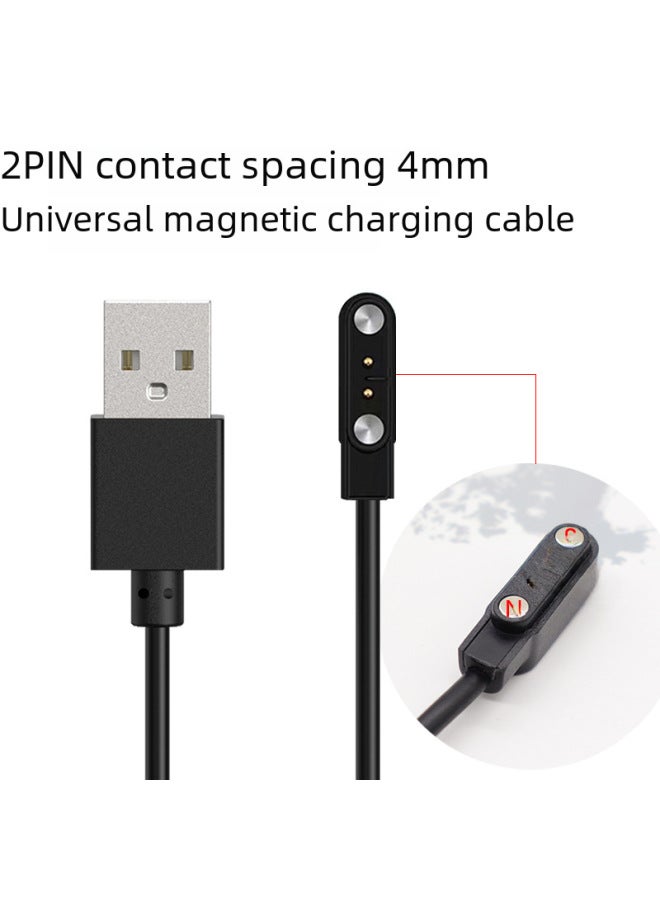 Suitable For Smart Watch 2p4p5p Contact Magnetic Charging Cable 2 Needle Juicing Cup W26 Amadein Data Cable Manufacturer - Image 3