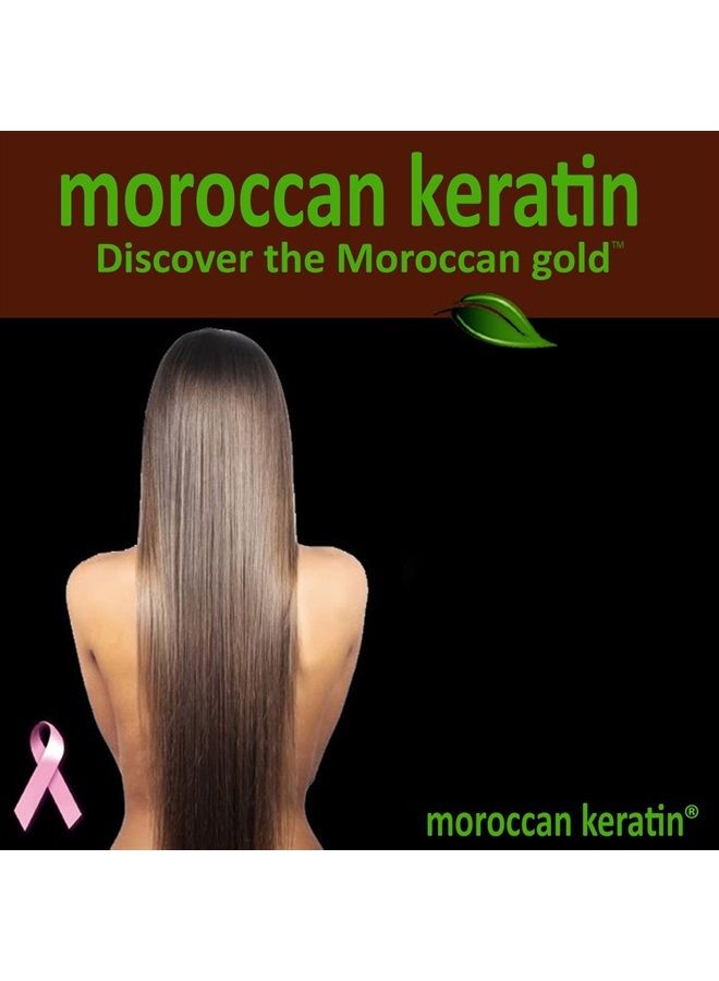 MOROCCAN KERATIN Brazilian Keratin Blowout GOLD SERIES Most Effective Brazilian Keratin Hair Treatment SET 250ML Professional Salon Formula - Image 2