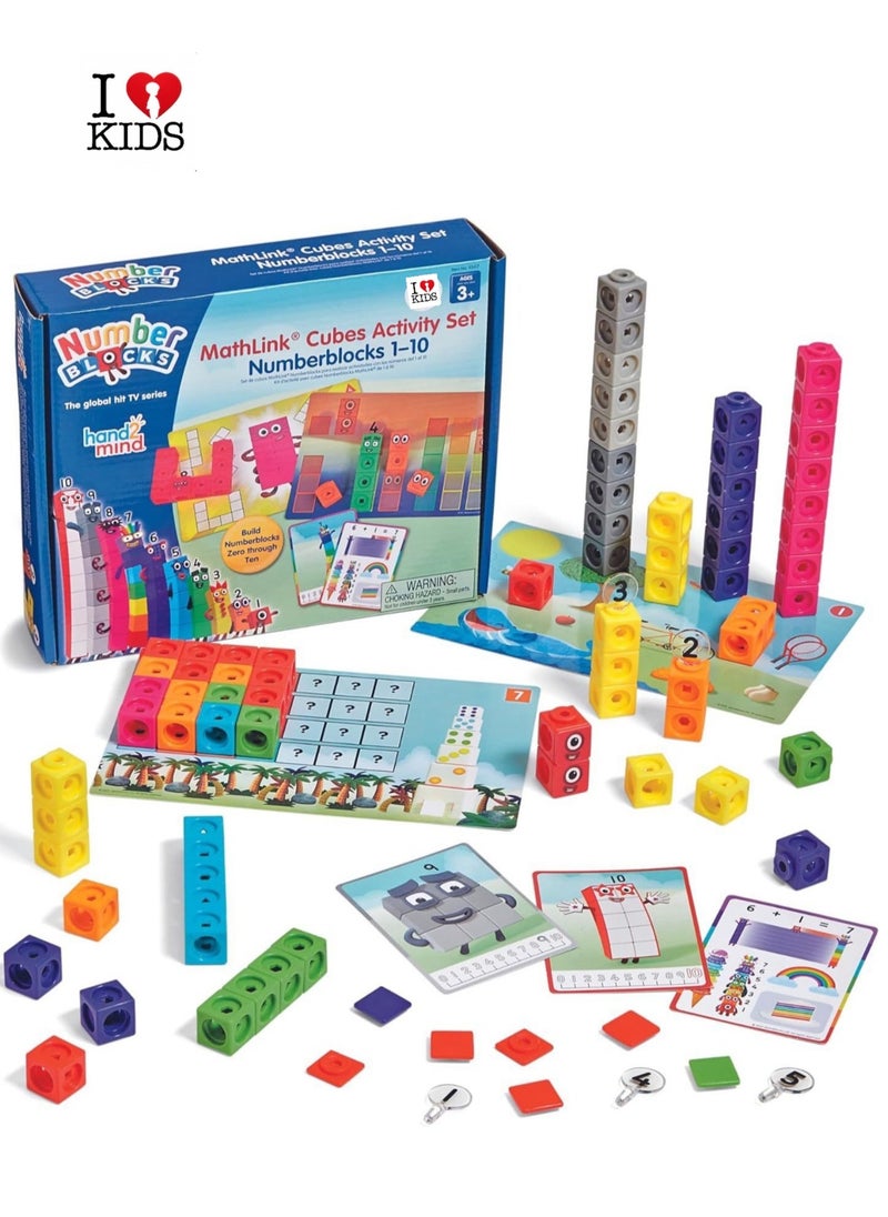 I LOVE KIDS - Numberblocks(1-10)Mathematics Enlightenment,Educational Learning Toys,Gift For 3+Children - Image 1