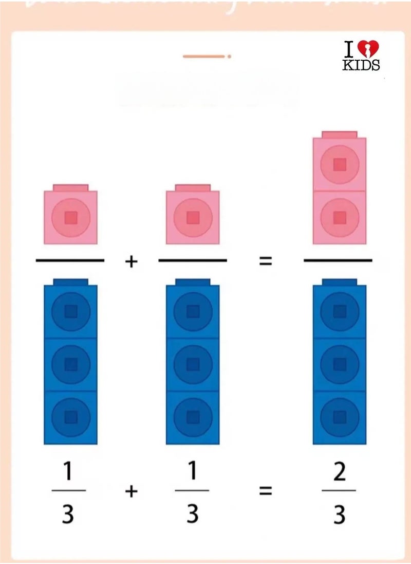 I LOVE KIDS - Numberblocks(1-10)Mathematics Enlightenment,Educational Learning Toys,Gift For 3+Children - Image 1