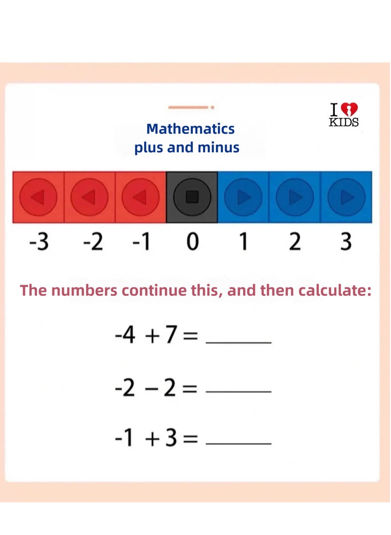 I LOVE KIDS - Numberblocks(1-10)Mathematics Enlightenment,Educational Learning Toys,Gift For 3+Children - Image 1