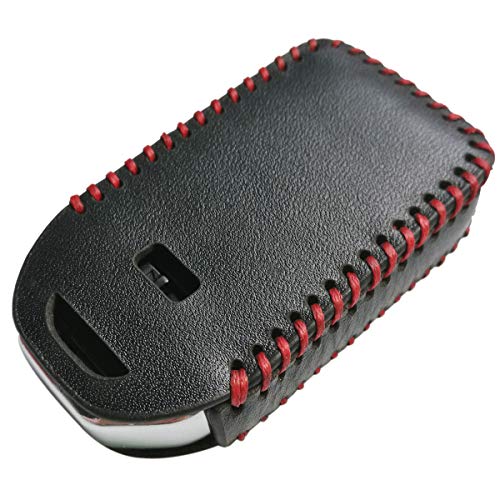 Coolbestda 2Pcs Coolbestda Leather Keyless Remote Entry Cover Accessories Protector Holder Case for 2017 2018 2019 2020 2021 Honda Accord Civic CR-V CRV Pilot EX-L Touring Premium A2C81642600 - Image 4