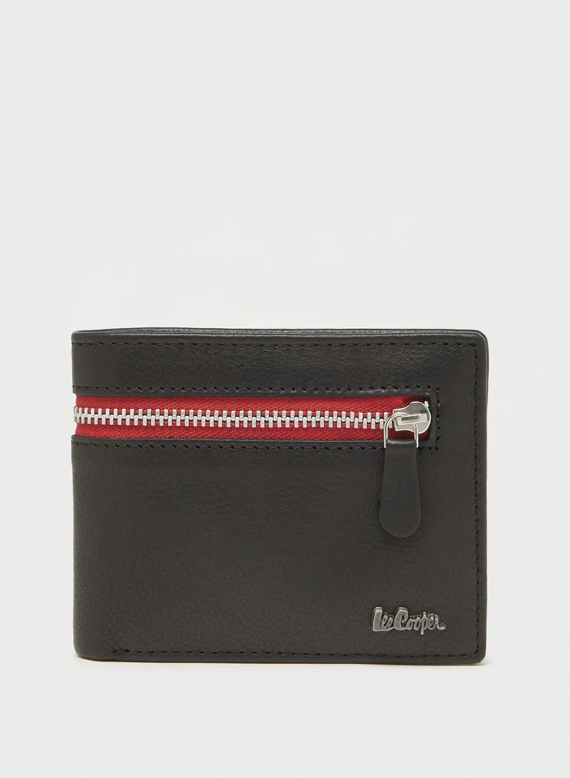 Lee Cooper Essential Plain Zip Wallets