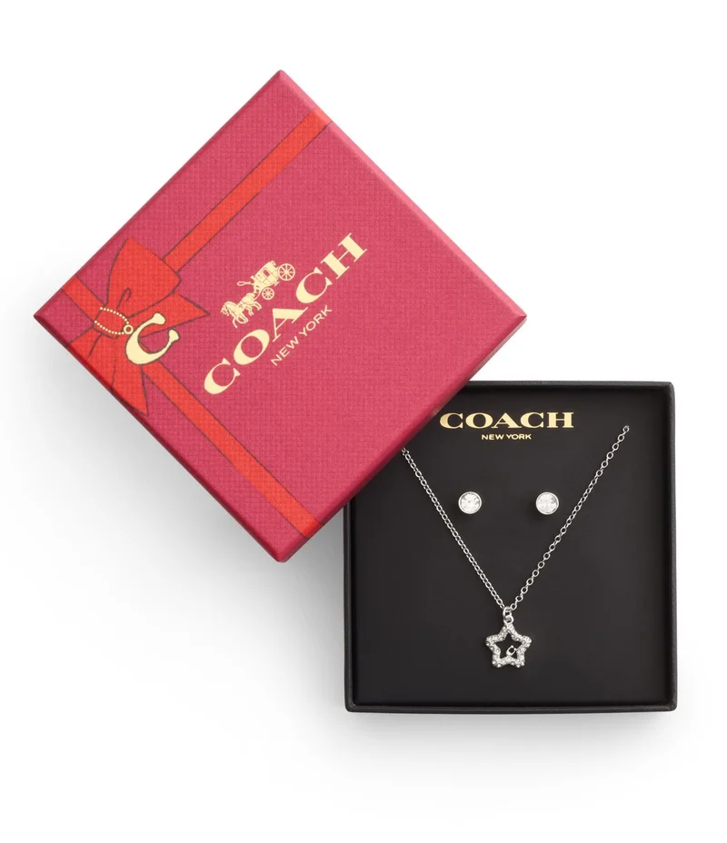 كوتش Signature Pavé Star Jewelry Set
