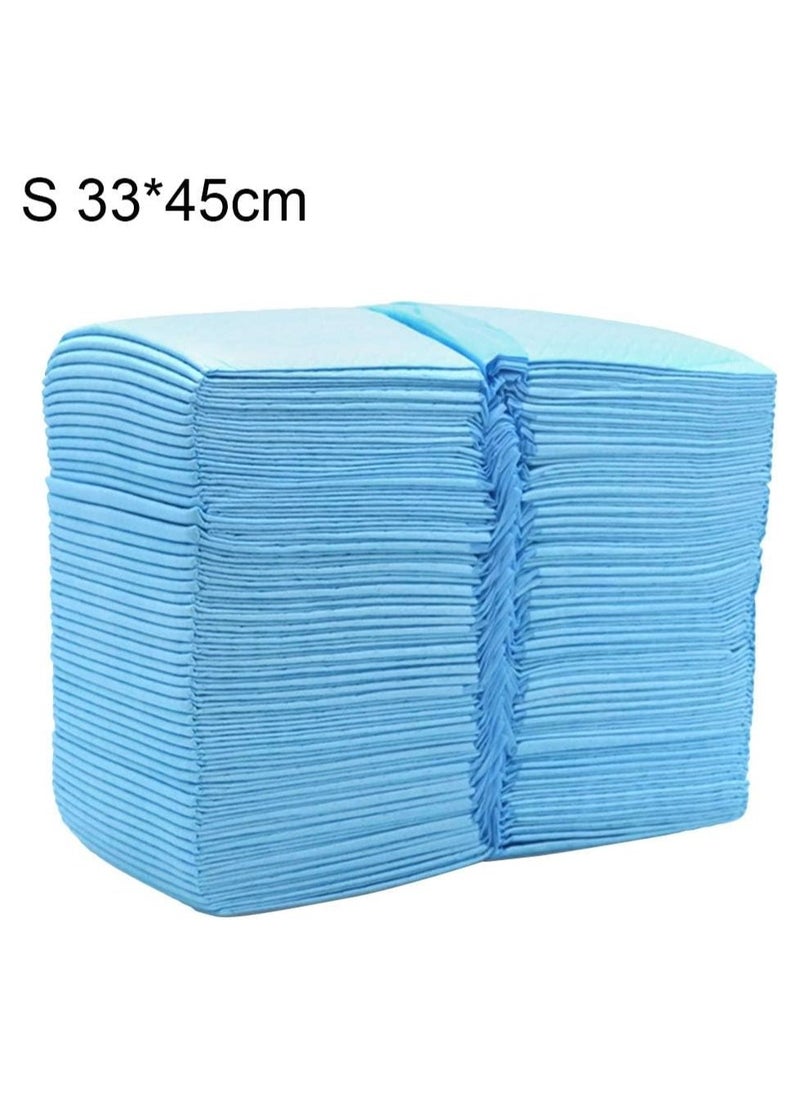 BLOOMING TIME 40-Piece Pet Diaper Training Pad White/Blue  - Image 2