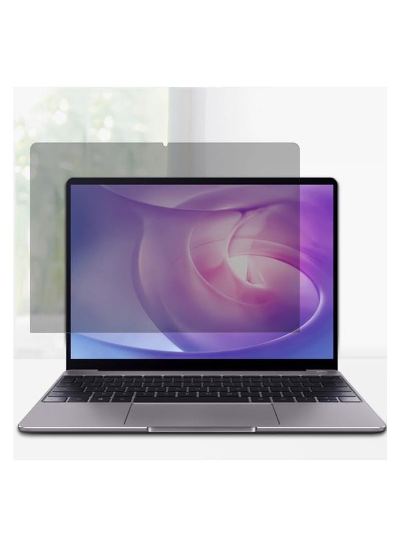 عام حماية شاشة الخصوصية متوافقة مع Huawei MateBook X Pro 2024 14.2 بوصة، مضاد للتجسس، خالي من الفقاعات، ملصق حماية مضاد للتجسس. - Image 1